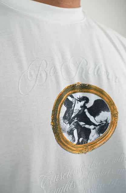 CAMISETA BLANCA OVERSIZE RENAISSANCE ARCHIVE