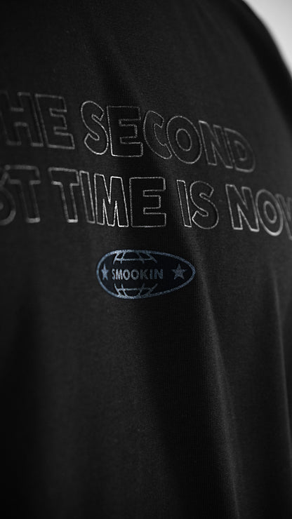 CAMISETA NEGRA OVERSIZE SMKN COMPANY