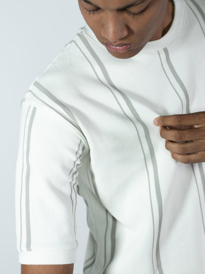 CAMISETA OVERSIZE RAYAS