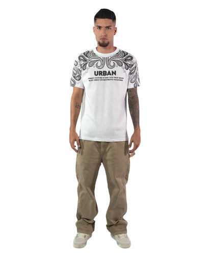 CAMISETA BÁSICA BLANCA URBAN