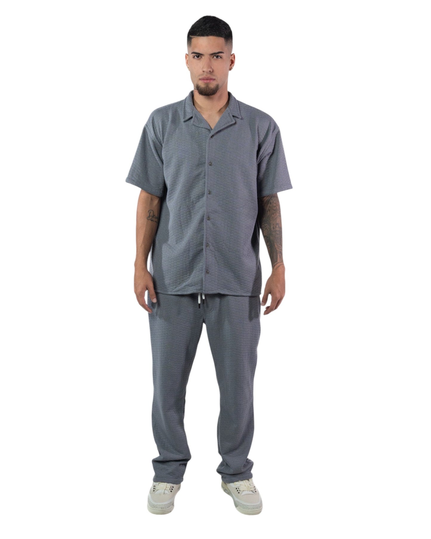 CONJUNTO CAMISA PANTALON AZUL