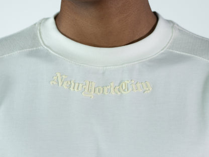 CAMISETA BÁSICA BLANCA NEW YORK