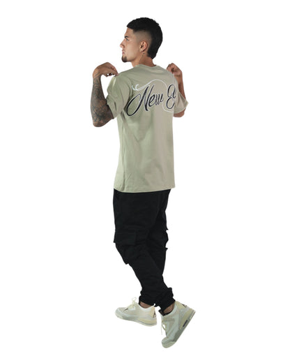 CAMISETA BÁSICA VERDE NEW YORK