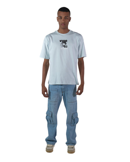 CAMISETA BÁSICA AZUL VIBE