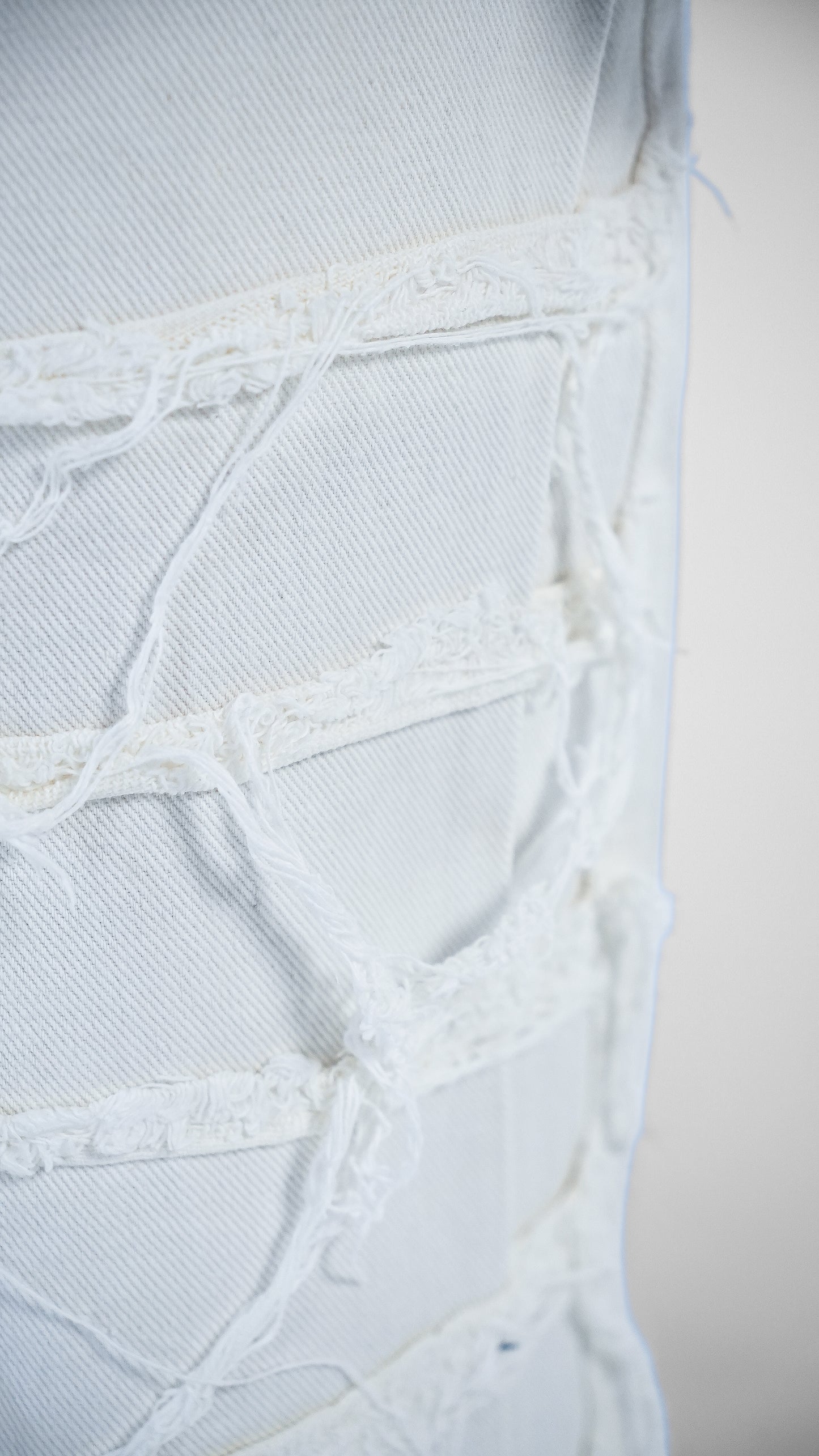 JEANS BAGGY WHITE QUALITY