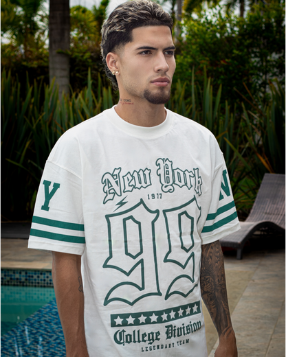 CAMISETA OVERSIZE COLLEGE DIVISION