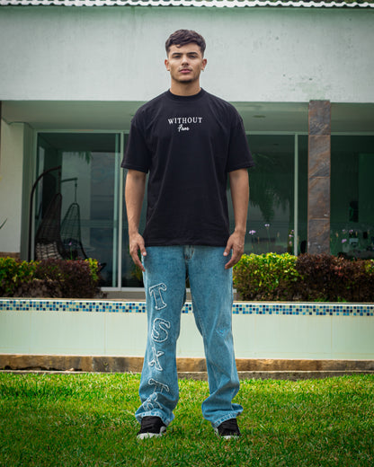 CAMISETA OVERSIZE WITHOUR FEAR