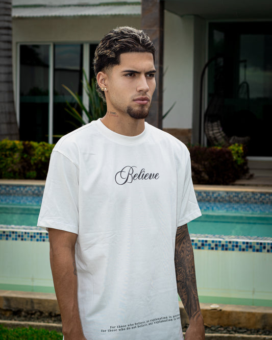 CAMISETA BASICA BELIEVE