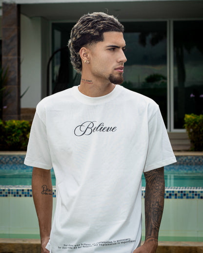CAMISETA BASICA BELIEVE