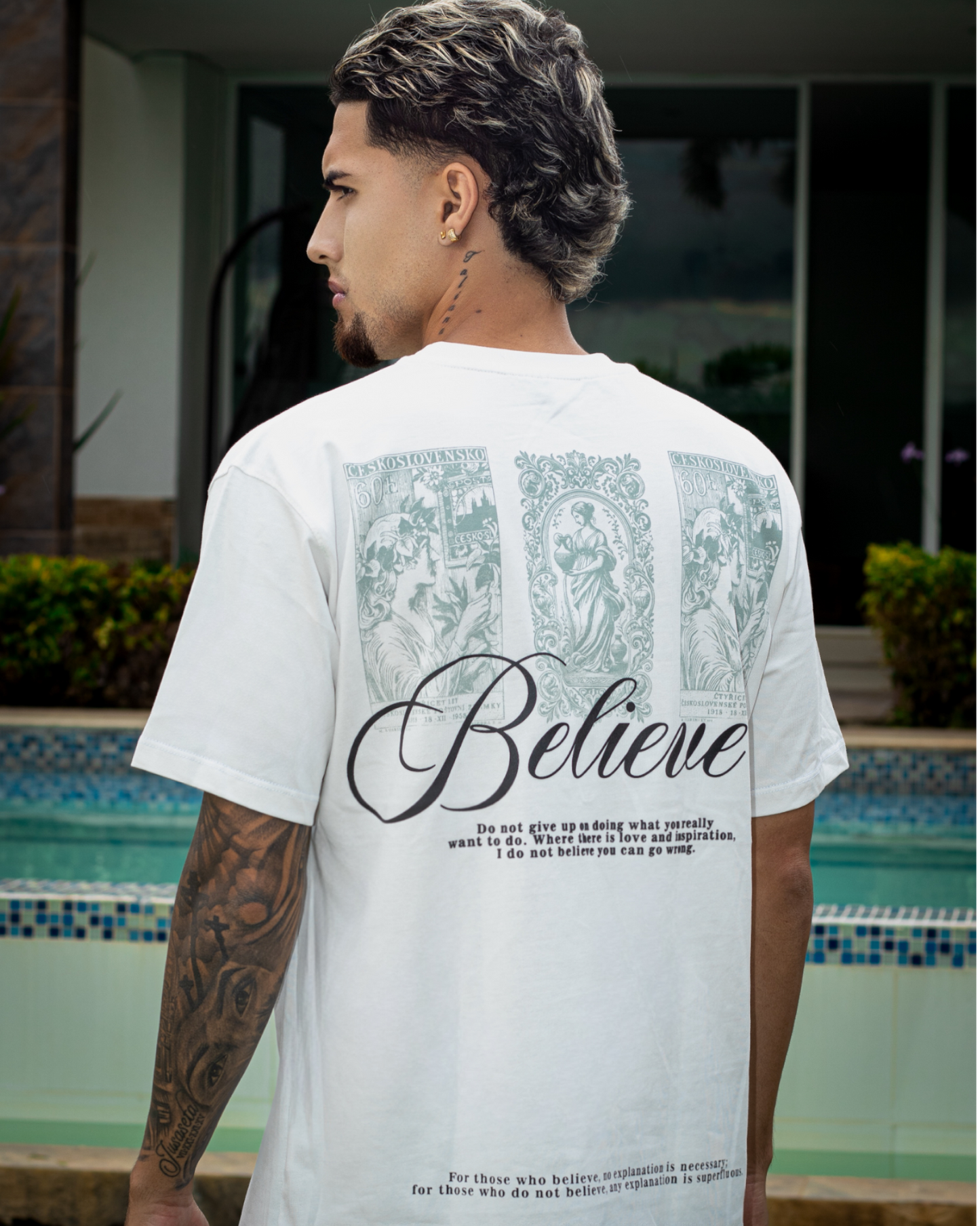 CAMISETA BASICA BELIEVE