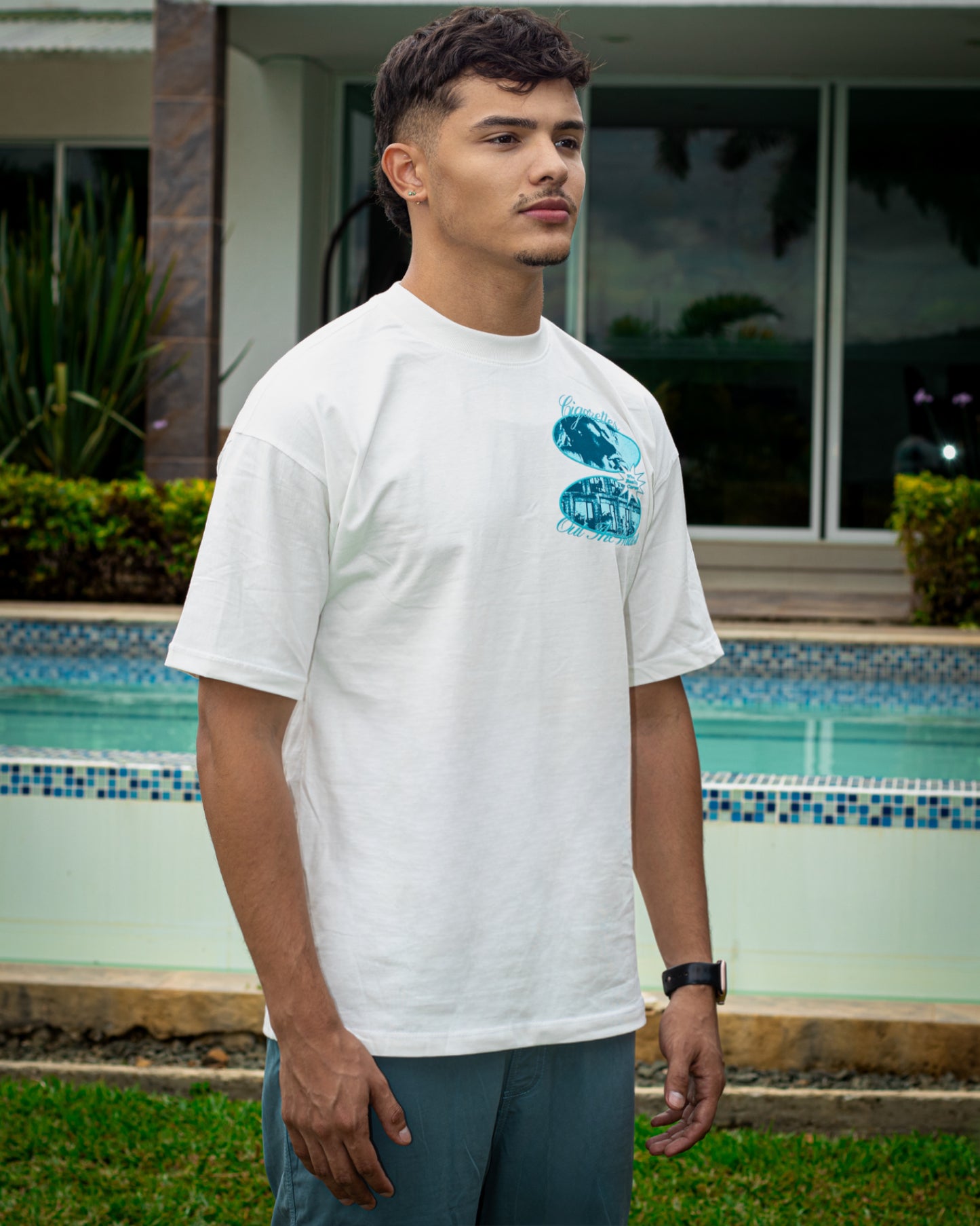 CAMISETA OVERSIZE CIGARRETE