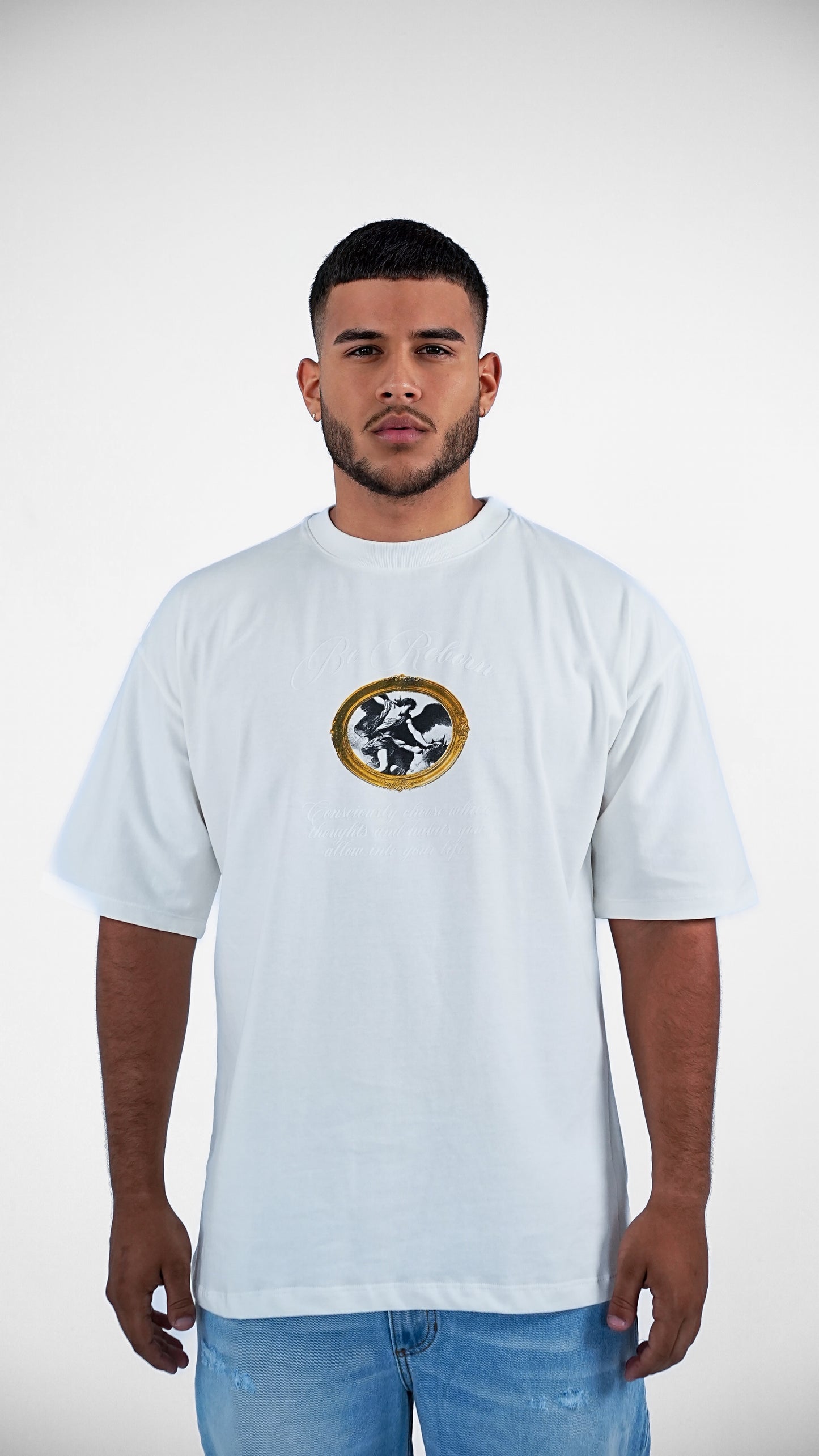 CAMISETA BLANCA OVERSIZE RENAISSANCE ARCHIVE