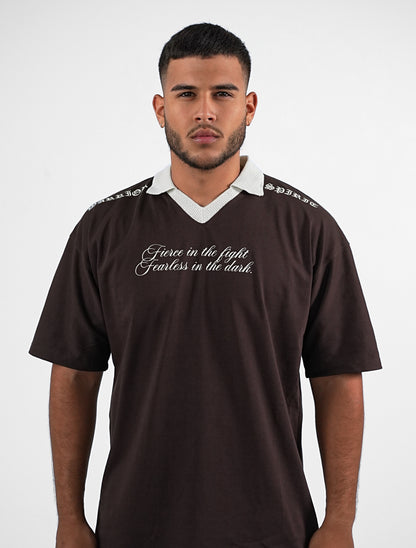 POLO SHIRT CAFE FEARLESS IN THE DARK