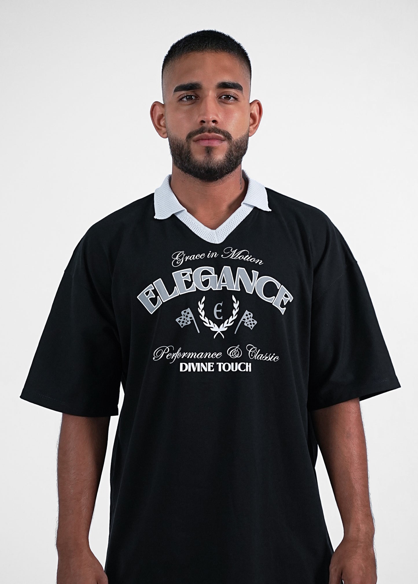 POLO SHIRT NEGRO ELEGANCE