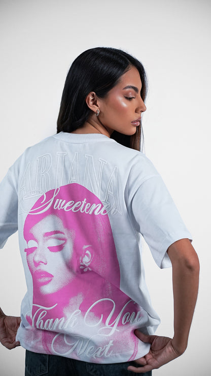 BLUSA BLANCA THANK U NEXT