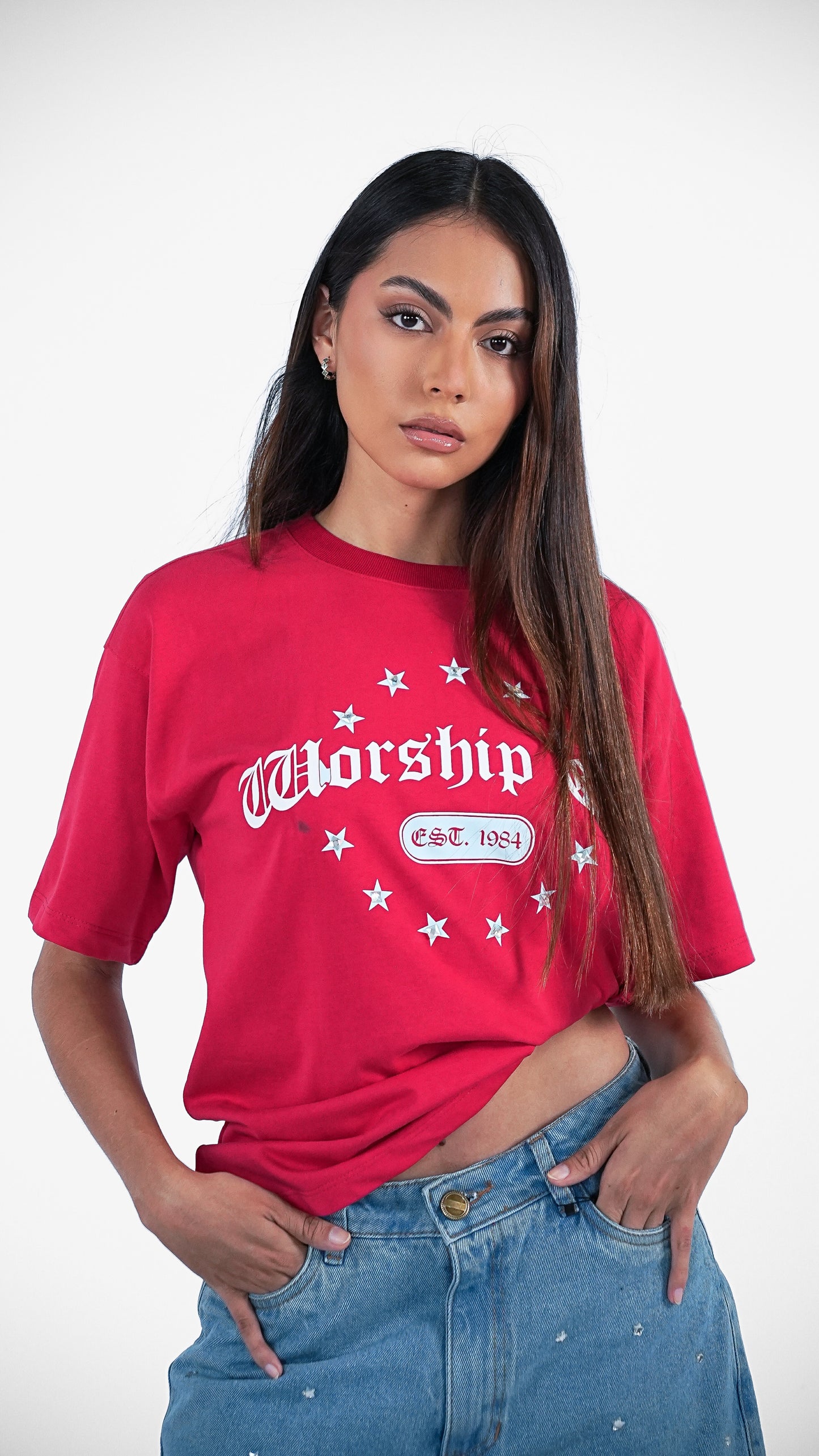 BLUSA ROJA WORSHIP