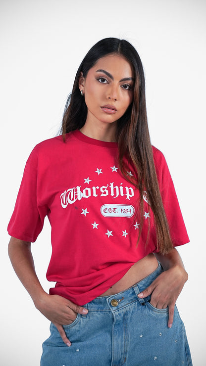 BLUSA ROJA WORSHIP