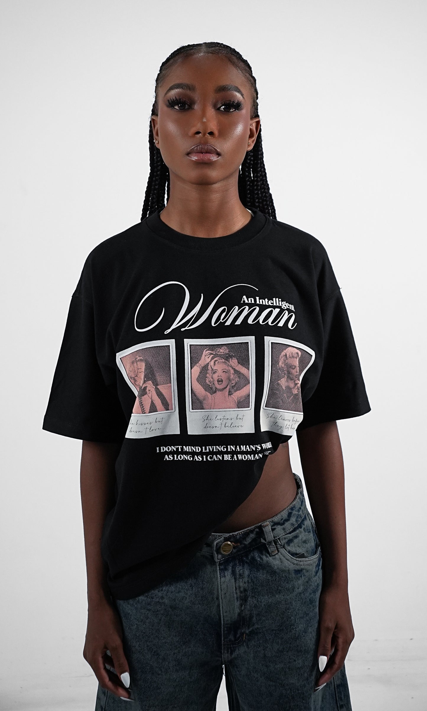BLUSA NEGRA MARILYN MONROE