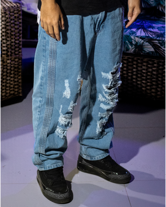 JEAN BAGGY LINEAS Y ROTOS