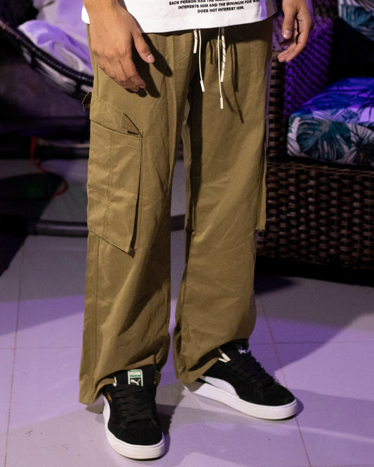 JEAN CARGO VERDE OSCURO