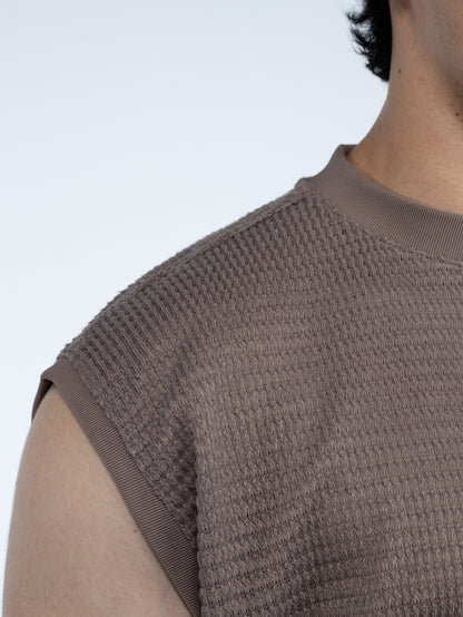 CAMISILLA TEXTURA CAFE