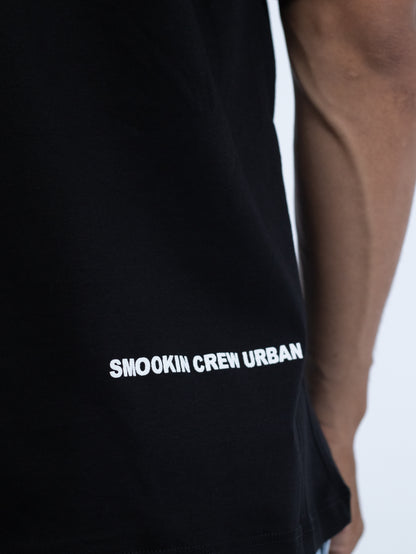 CAMISETA OVERSIZE NEGRA STY