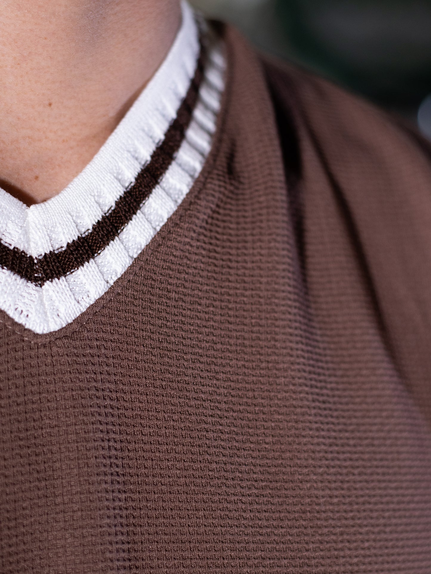 CONJUNTO CAMISILLA TEXTURA CAFE