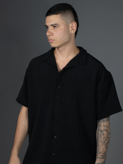 CONJUNTO CAMISA Y PANTALON NEGRO