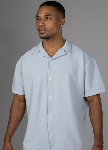 CAMISA CONJUNTO AZUL BEBE