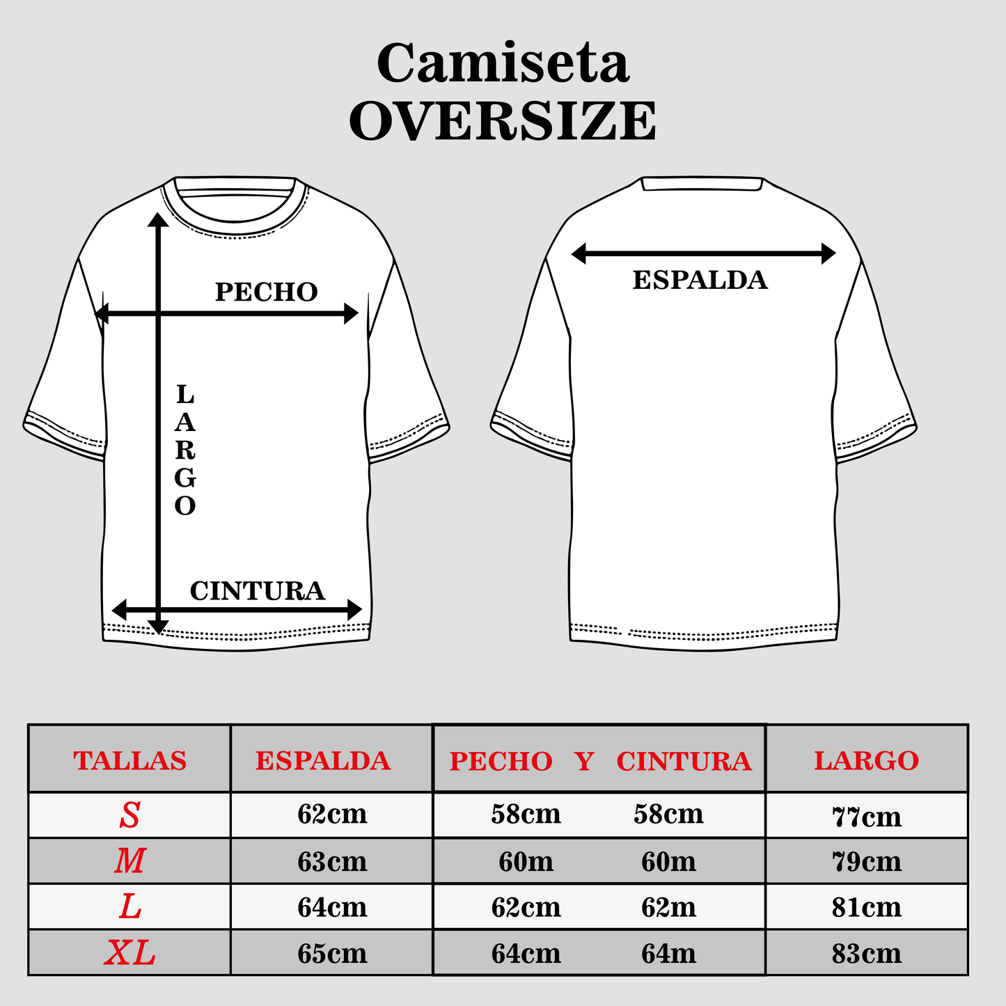 Camiseta oversize Nemesis