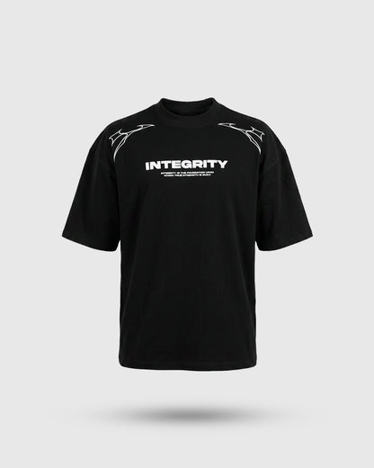 CAMISETA NEGRA OVERSIZE INTEGRITY