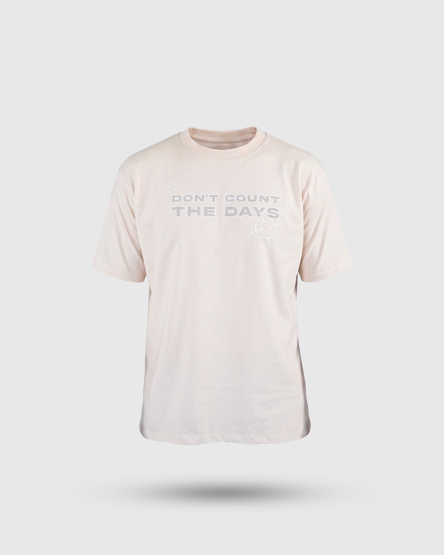 CAMISETA BEIGE DON'T COUNT