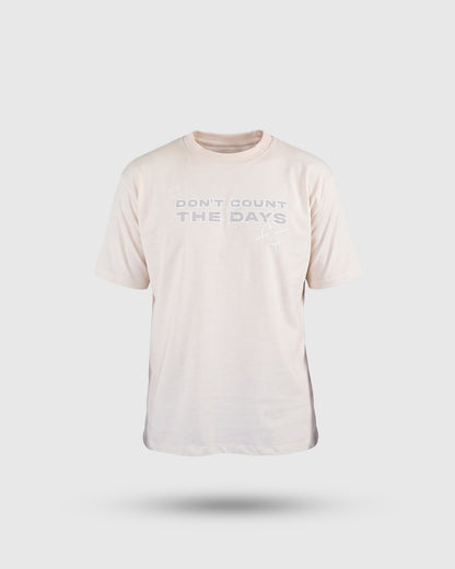 CAMISETA BEIGE DON'T COUNT