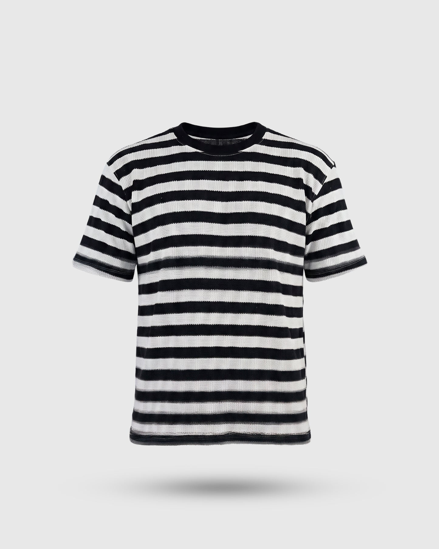 CAMISETA OVERSIZE LINEAS TEXTURA