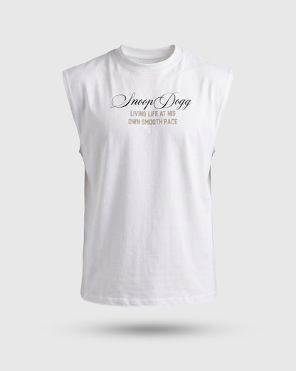 CAMISILLA BLANCA SNOOP DOGG