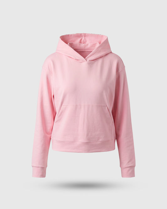 HOODIE ROSA CLARO BASICO