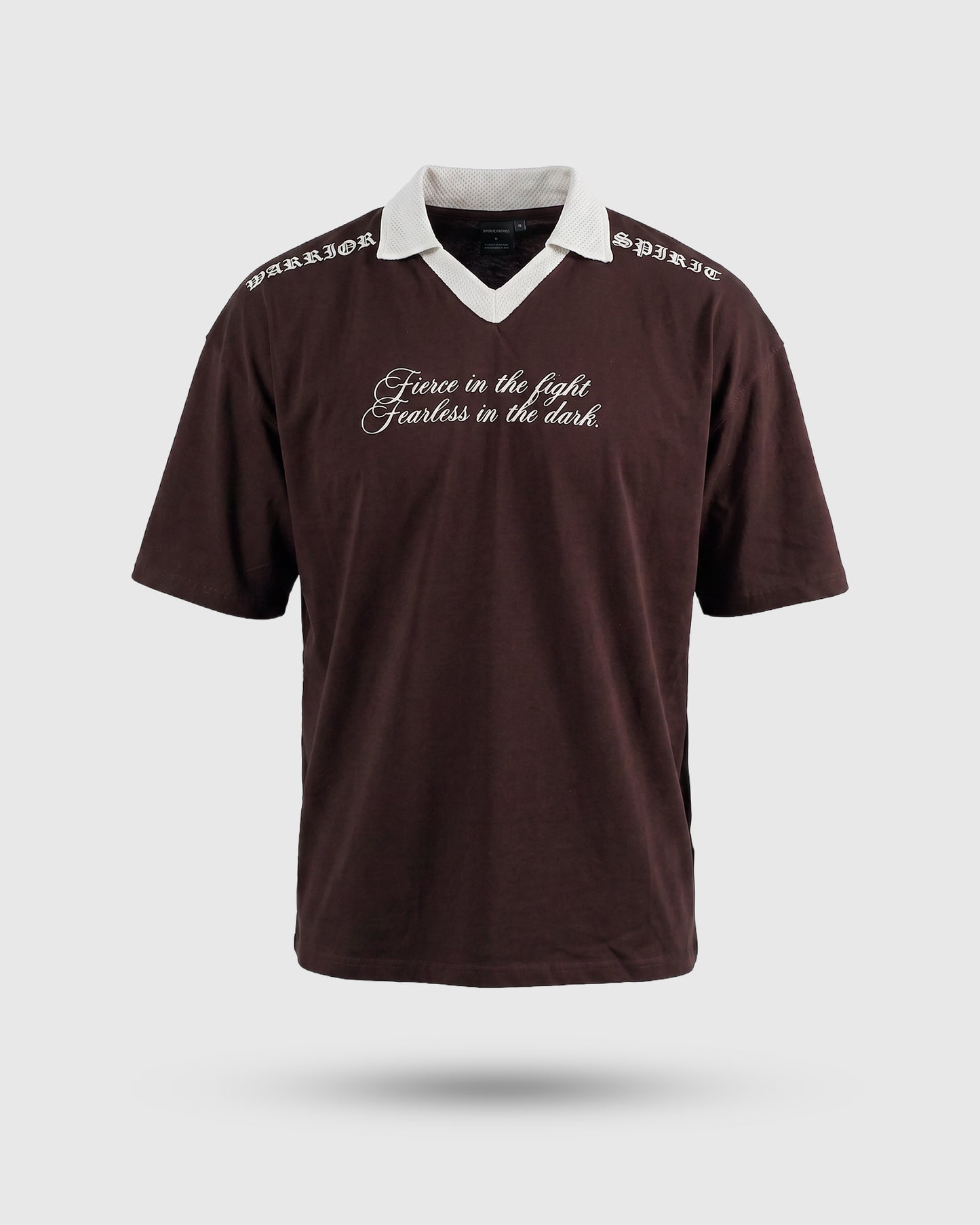 POLO SHIRT CAFE FEARLESS IN THE DARK