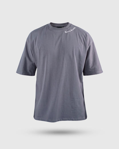 CAMISETA GRIS OVERSIZE SMKN