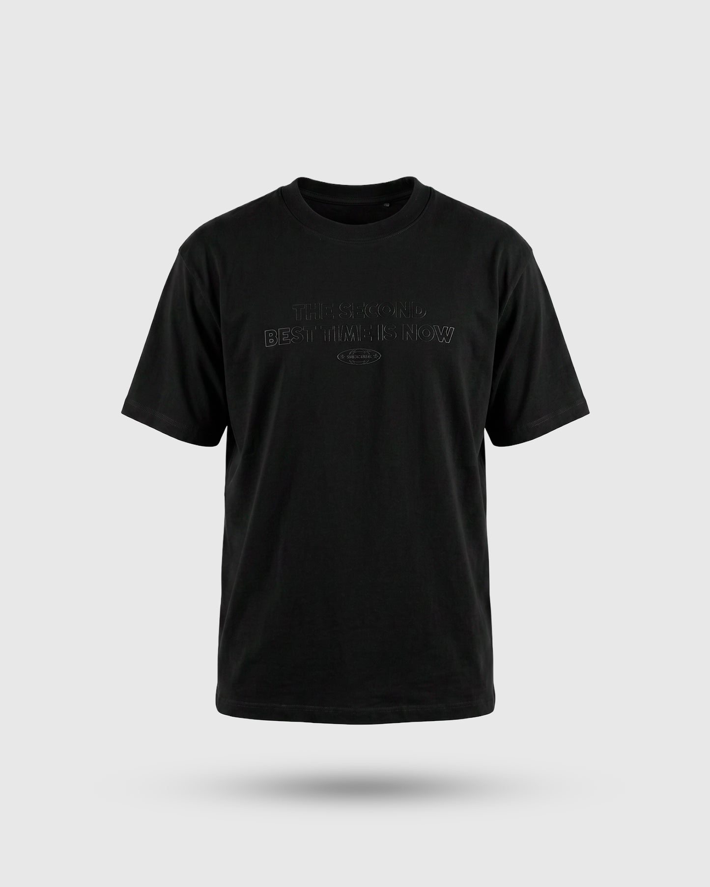 CAMISETA NEGRA OVERSIZE SMKN COMPANY