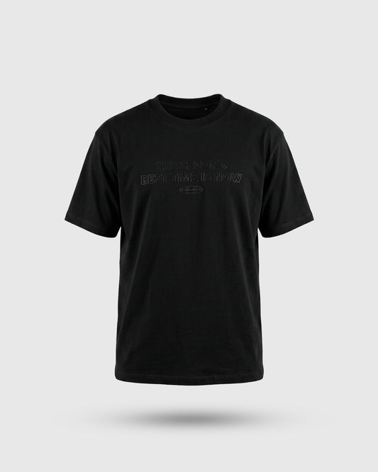 CAMISETA NEGRA OVERSIZE SMKN COMPANY
