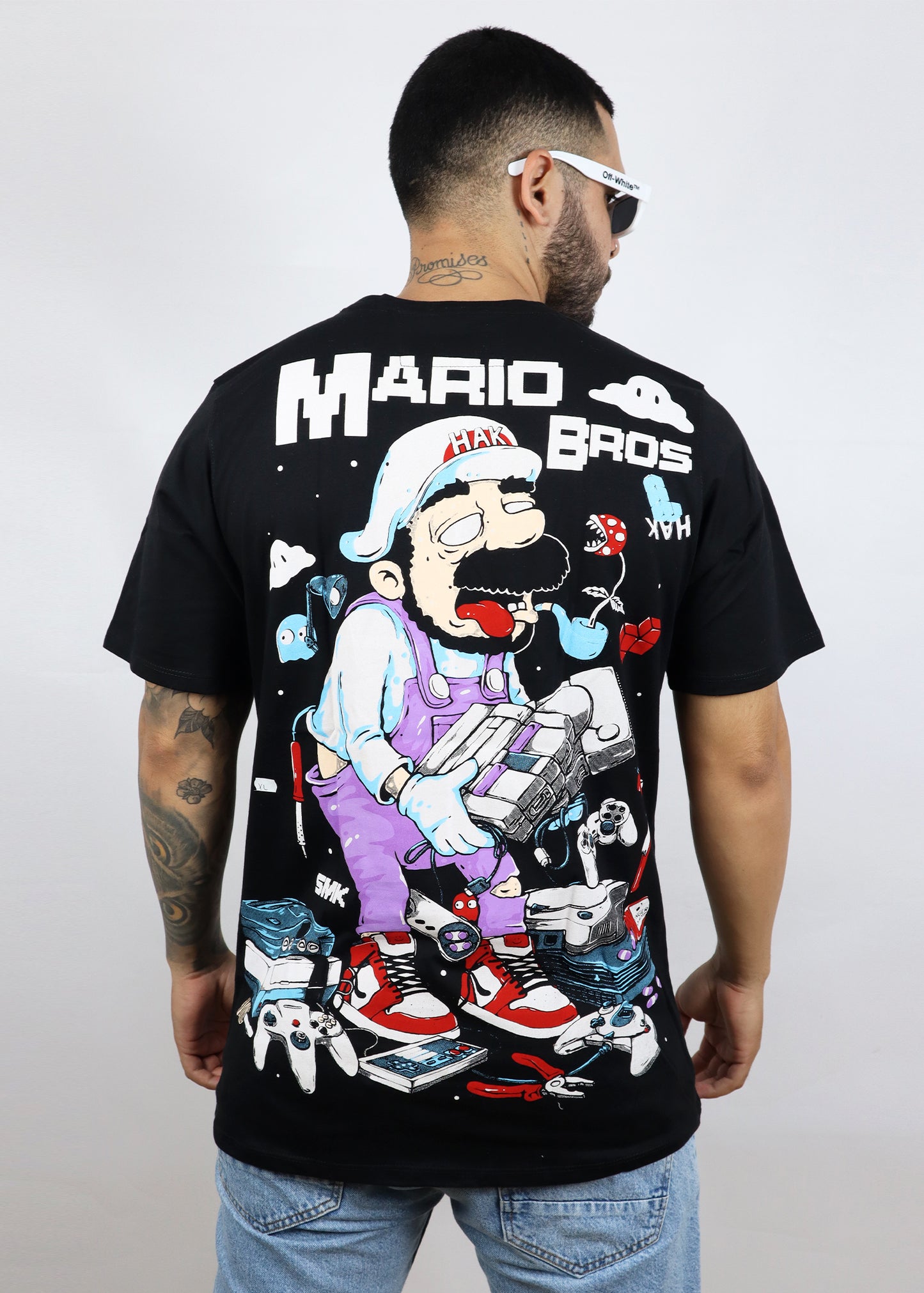 Camiseta Nintendo Mario Zombie