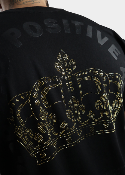 camiseta negra positive