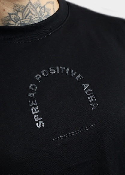 camiseta negra positive